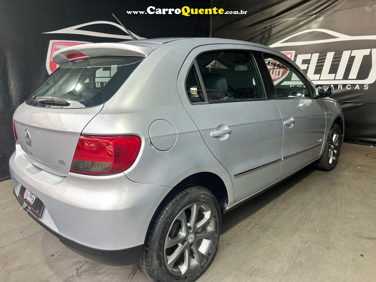 VOLKSWAGEN   GOL (NOVO) 1.6 POWERHIGHI T.FLEX 8V 4P   PRATA 2012 1.6 GASOLINA - Loja