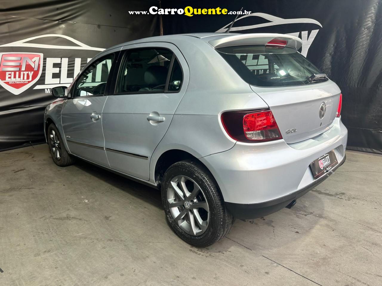 VOLKSWAGEN   GOL (NOVO) 1.6 POWERHIGHI T.FLEX 8V 4P   PRATA 2012 1.6 GASOLINA - Loja