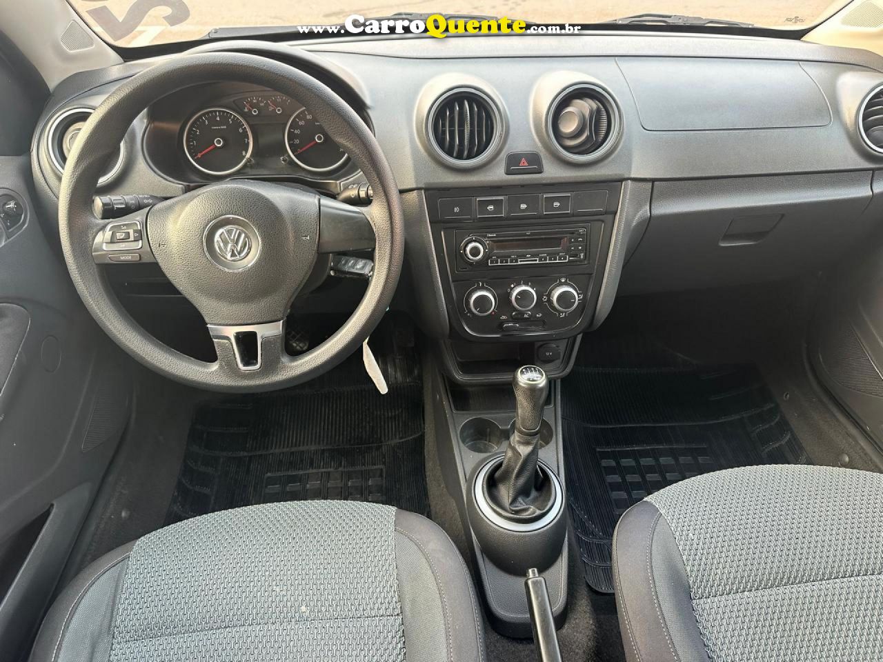 VOLKSWAGEN   GOL (NOVO) 1.6 POWERHIGHI T.FLEX 8V 4P   PRATA 2012 1.6 GASOLINA - Loja