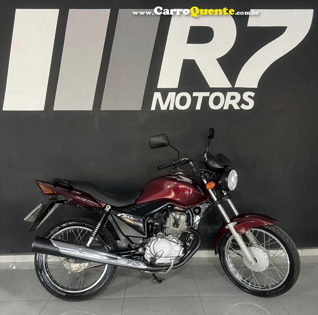 HONDA   CG 150 FAN ESI 150 FAN ESI FLEX   VERMELHO 2012 150 GASOLINA - Loja