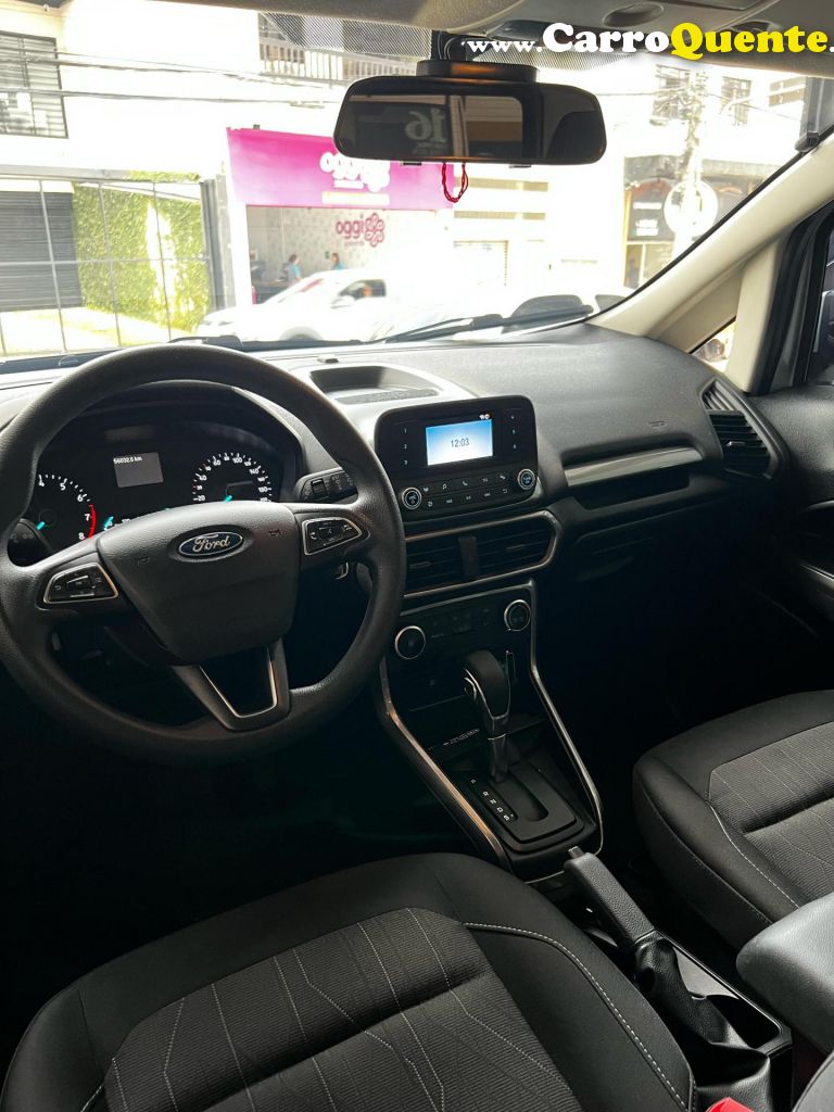 FORD   ECOSPORT SE 1.5 12V FLEX 5P AUT.   PRATA 2019 1.5 FLEX - Loja