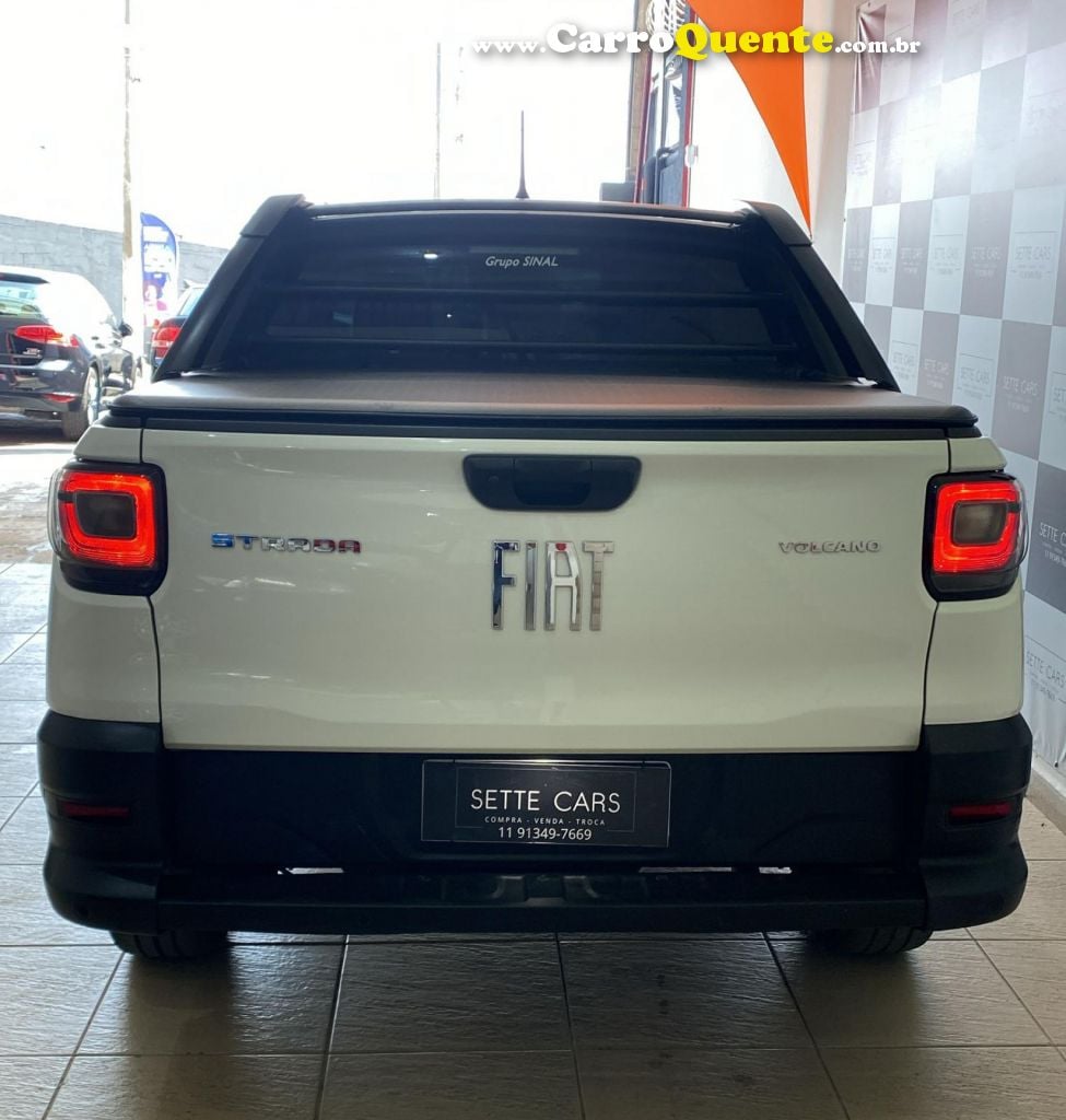 FIAT   STRADA VOLCANO 1.3 FLEX 8V CD   BRANCO 2022 1.3 FLEX - Loja