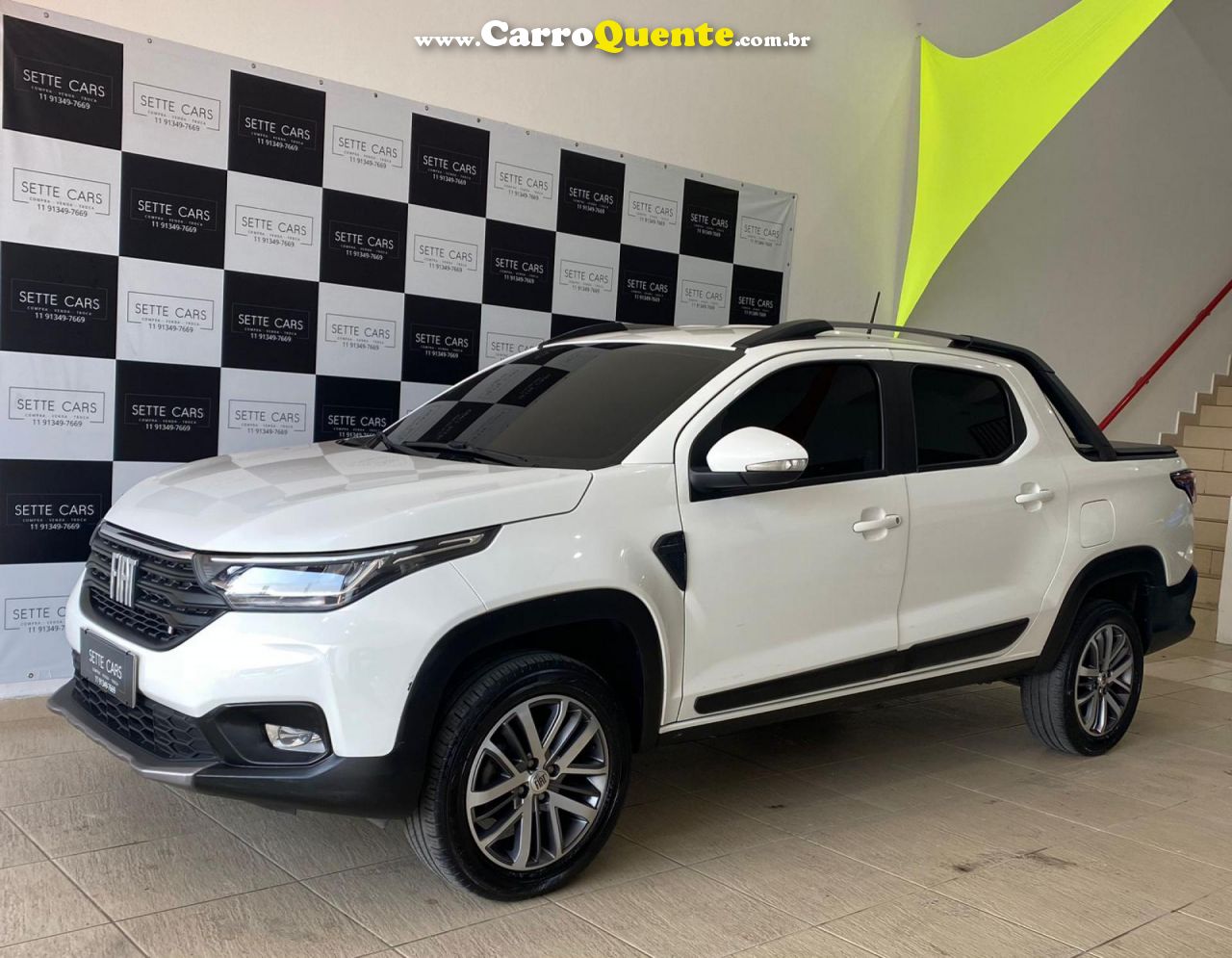 FIAT   STRADA VOLCANO 1.3 FLEX 8V CD   BRANCO 2022 1.3 FLEX - Loja