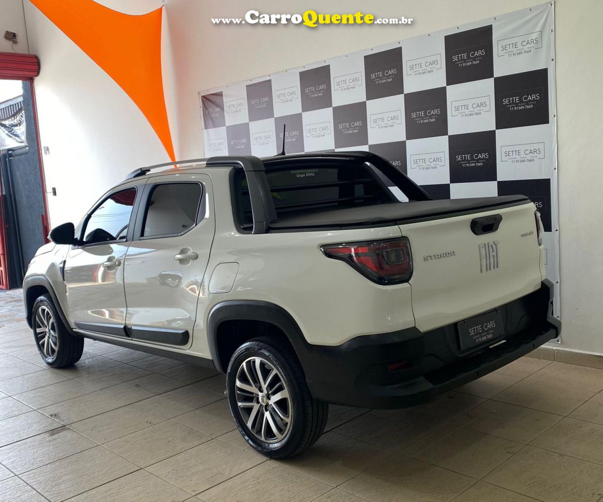 FIAT   STRADA VOLCANO 1.3 FLEX 8V CD   BRANCO 2022 1.3 FLEX - Loja