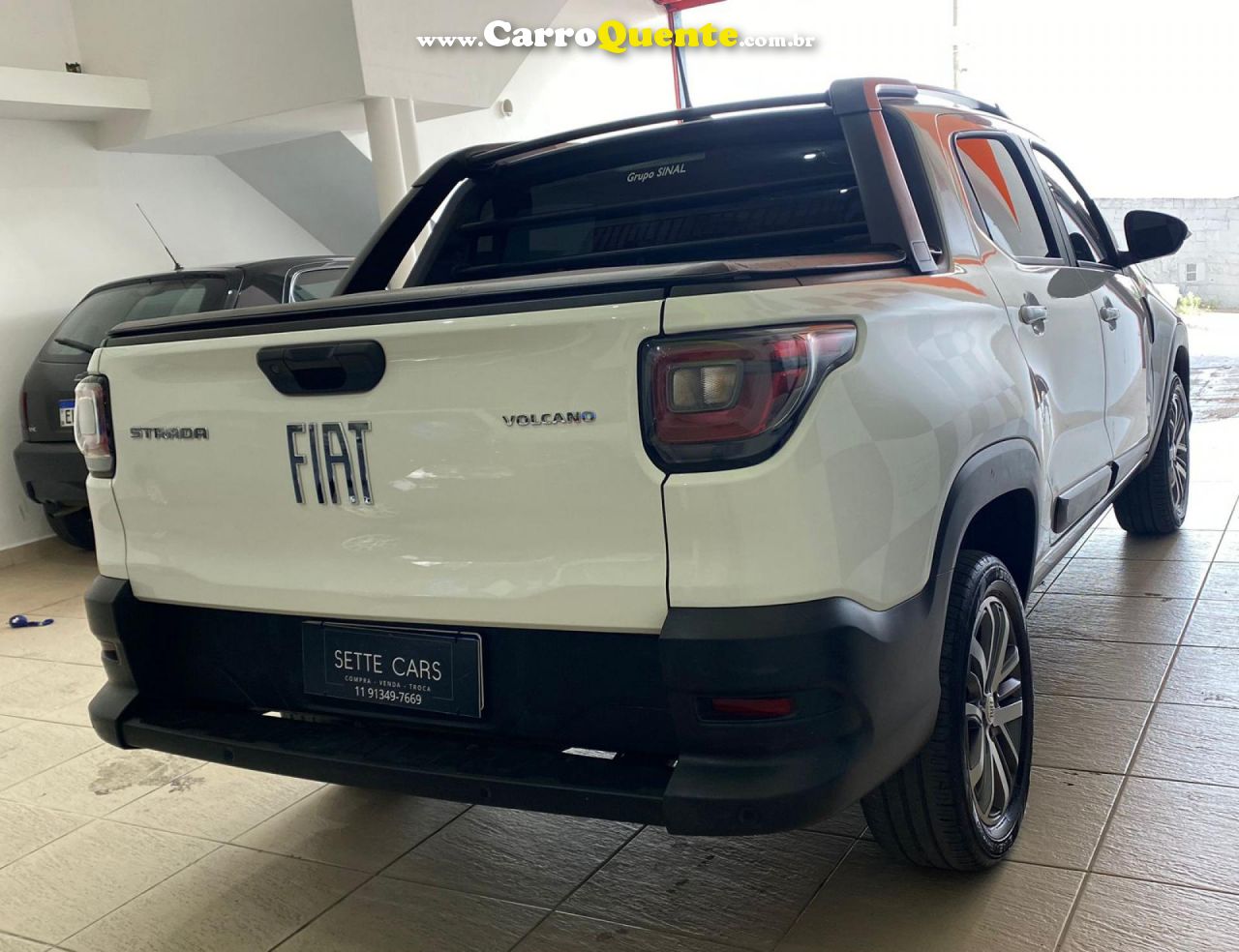 FIAT   STRADA VOLCANO 1.3 FLEX 8V CD   BRANCO 2022 1.3 FLEX - Loja