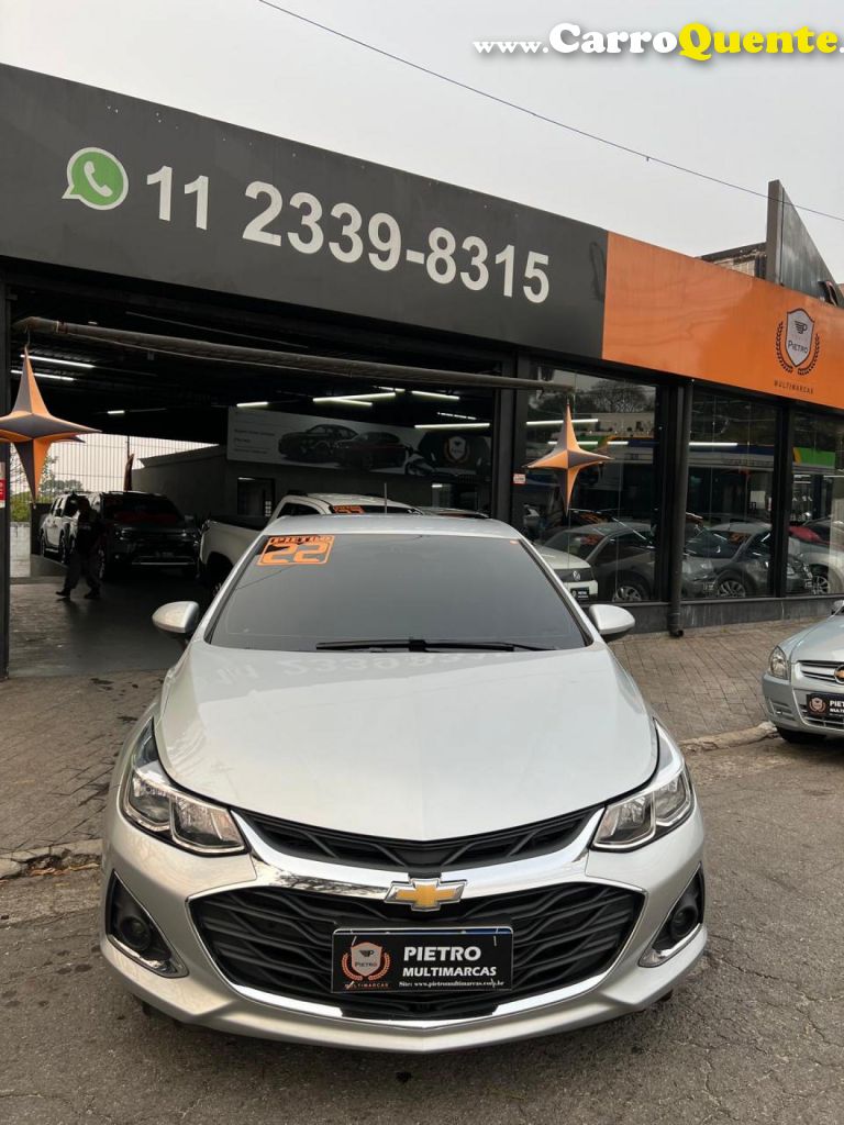 CHEVROLET   CRUZE LT 1.4 16V TURBO FLEX 4P AUT.   PRATA 2022 1.4 FLEX - Loja