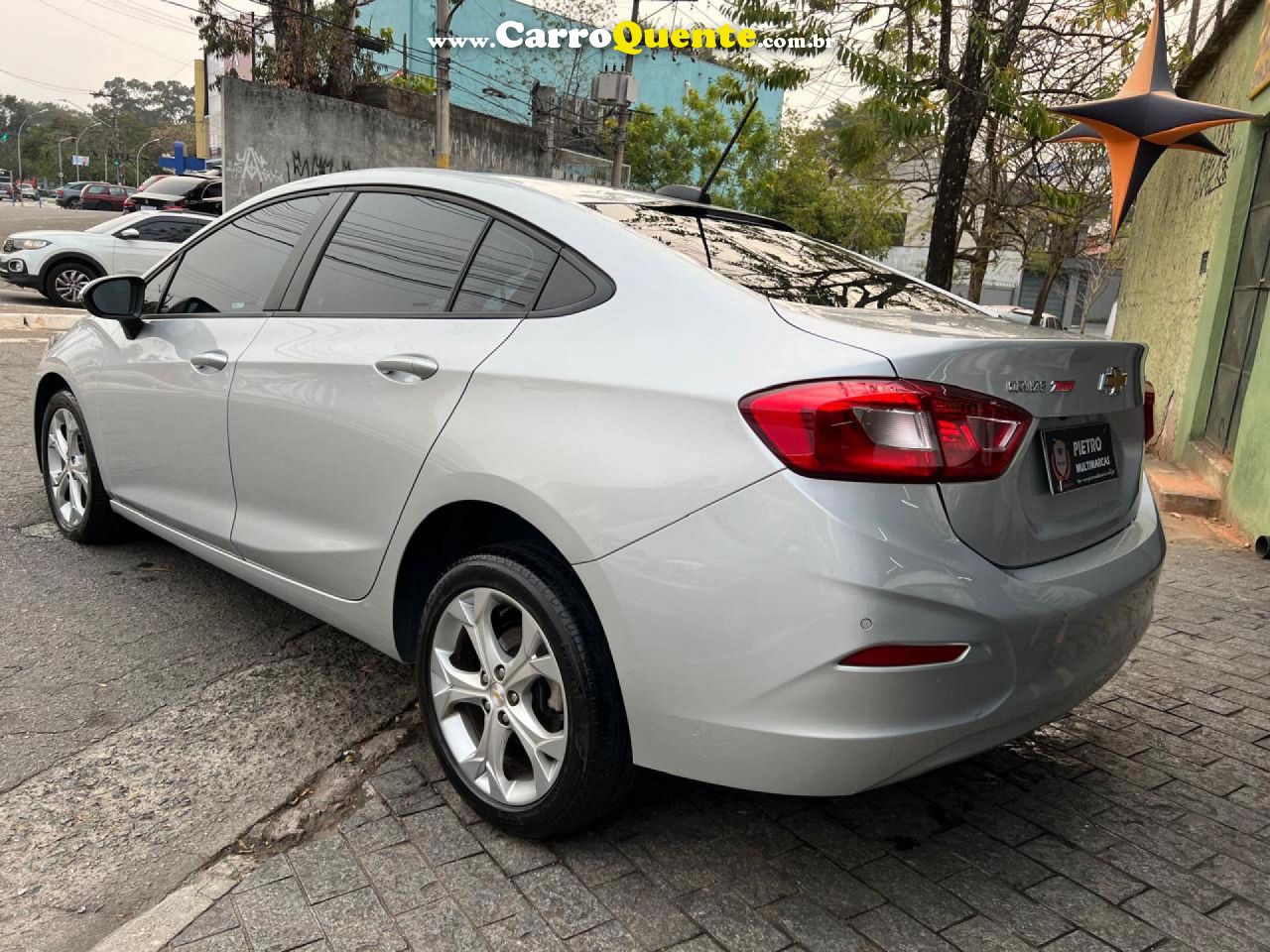 CHEVROLET   CRUZE LT 1.4 16V TURBO FLEX 4P AUT.   PRATA 2022 1.4 FLEX - Loja