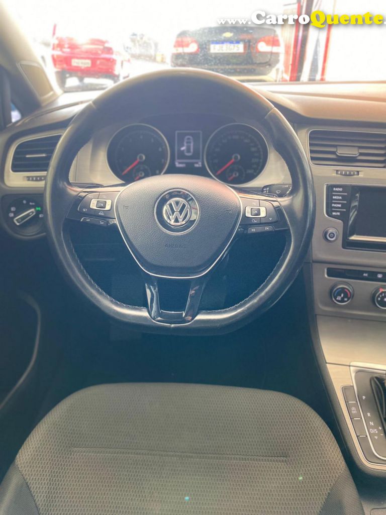 VOLKSWAGEN   GOLF COMFORTLINE 1.4 TSI 140CV AUT.   PRETO 2015 1.4 FLEX - Loja