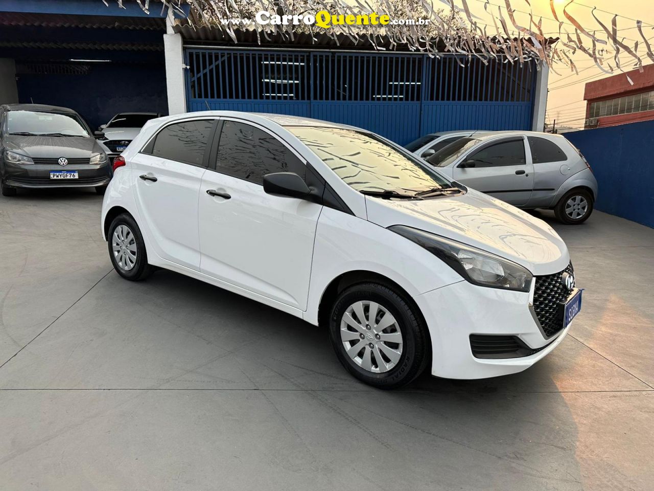 HYUNDAI   HB20 UNIQUE 1.0 FLEX 12V MEC.   BRANCO 2019 1.0 FLEX - Loja