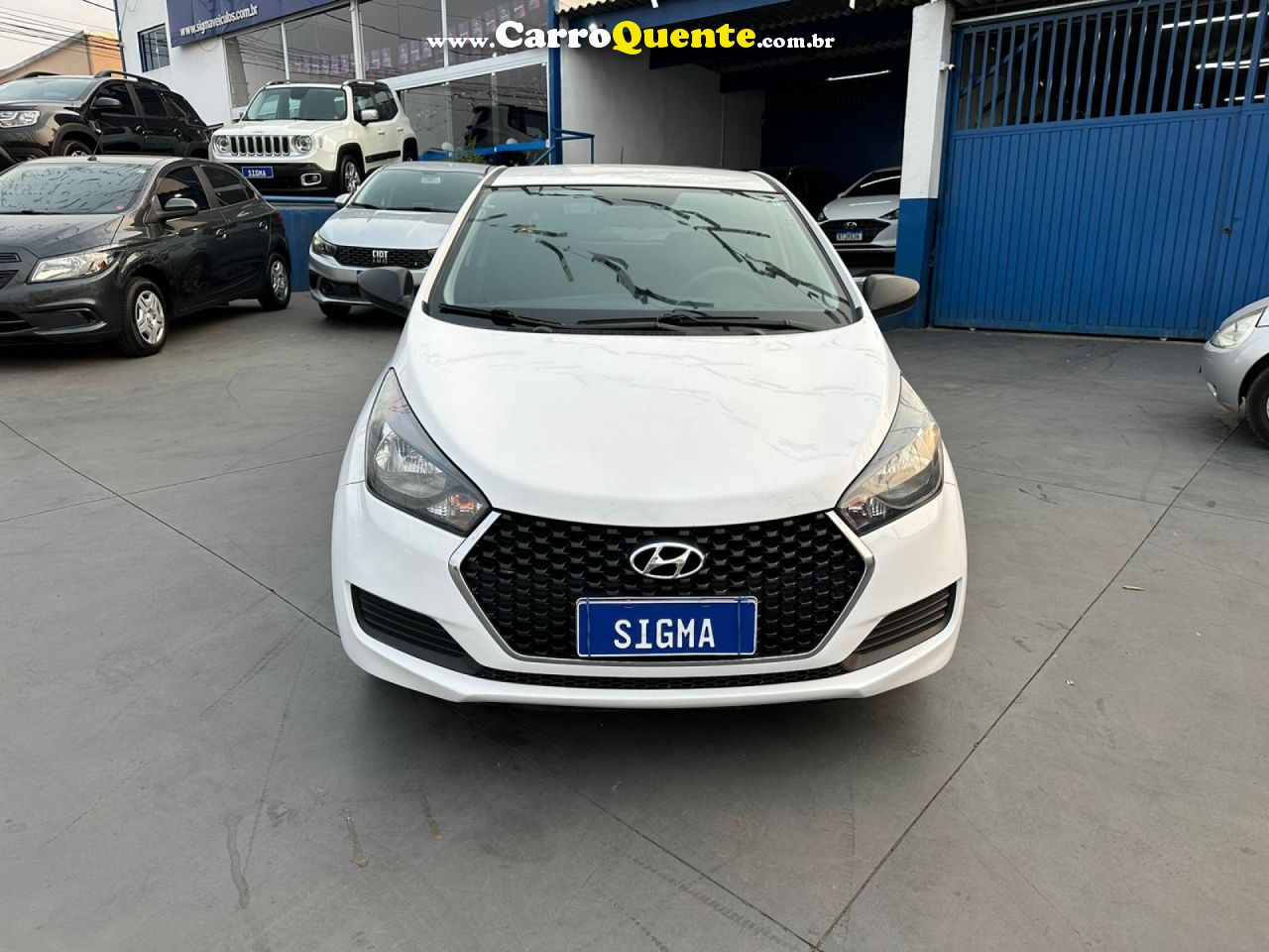 HYUNDAI   HB20 UNIQUE 1.0 FLEX 12V MEC.   BRANCO 2019 1.0 FLEX - Loja