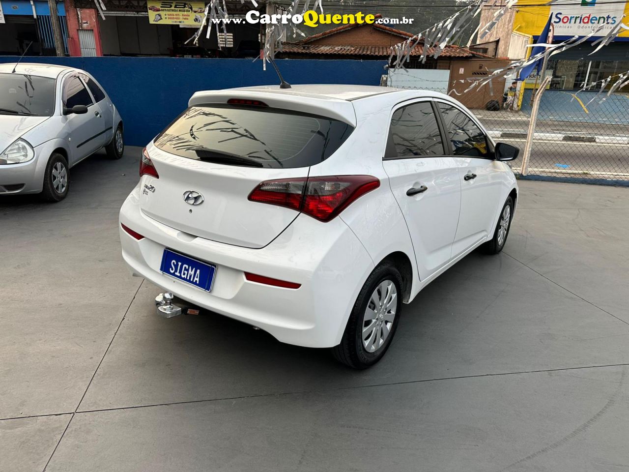 HYUNDAI   HB20 UNIQUE 1.0 FLEX 12V MEC.   BRANCO 2019 1.0 FLEX - Loja