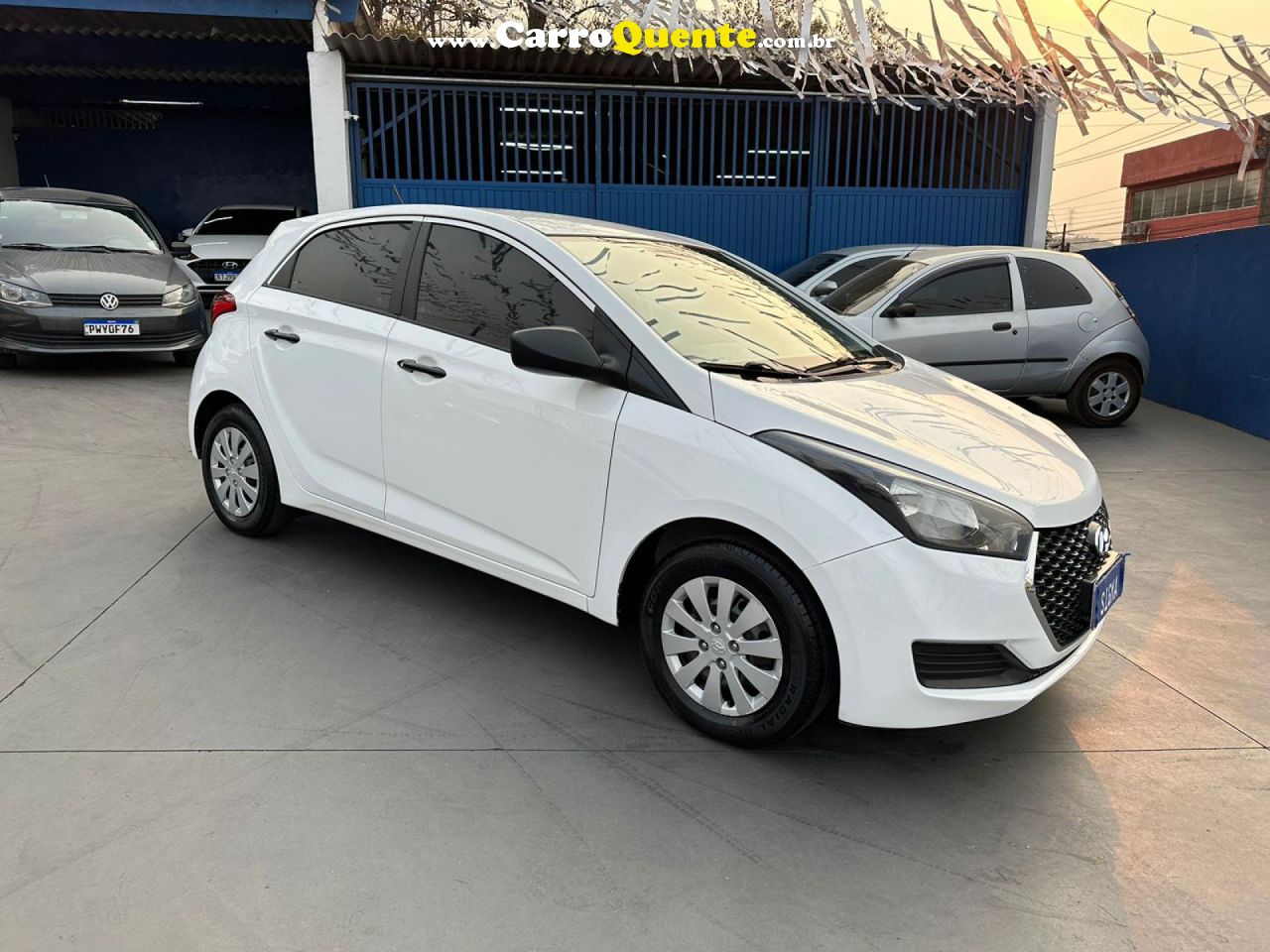 HYUNDAI   HB20 UNIQUE 1.0 FLEX 12V MEC.   BRANCO 2019 1.0 FLEX - Loja