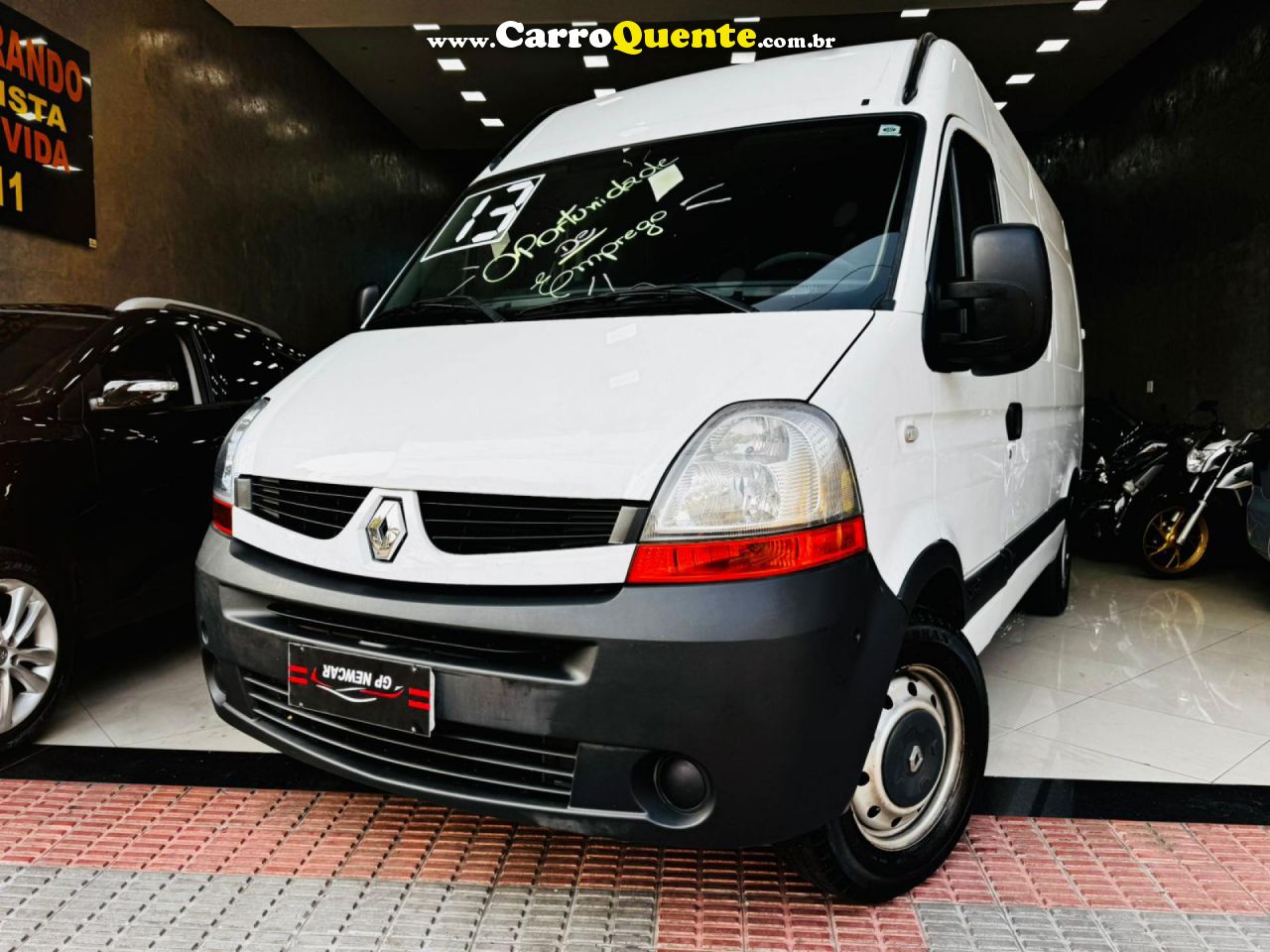 RENAULT   MASTER 2.5 DCI FURG. MEDIOLONGOTA DIES.   BRANCO 2013 2.5 DIESEL - Loja