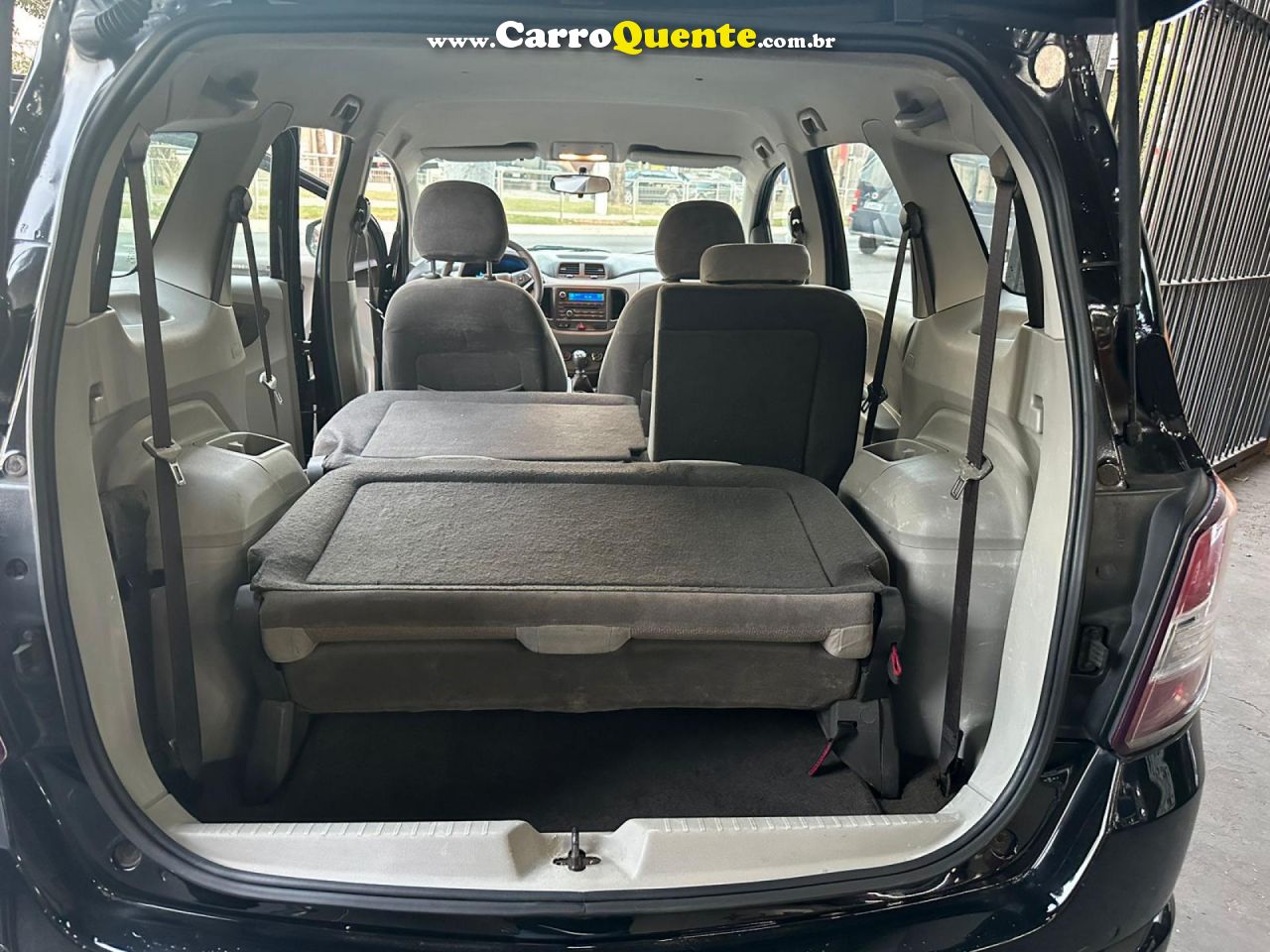 CHEVROLET   SPIN LTZ 1.8 8V ECONO.FLEX 5P MEC.   PRETO 2013 1.8 FLEX - Loja