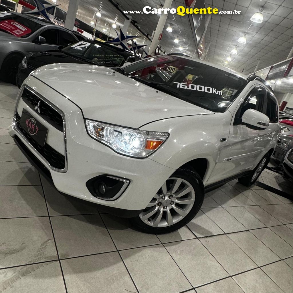 MITSUBISHI   ASX 2.0 16V 4X4 160CV AUT.   BRANCO 2014 2.0 GASOLINA - Loja