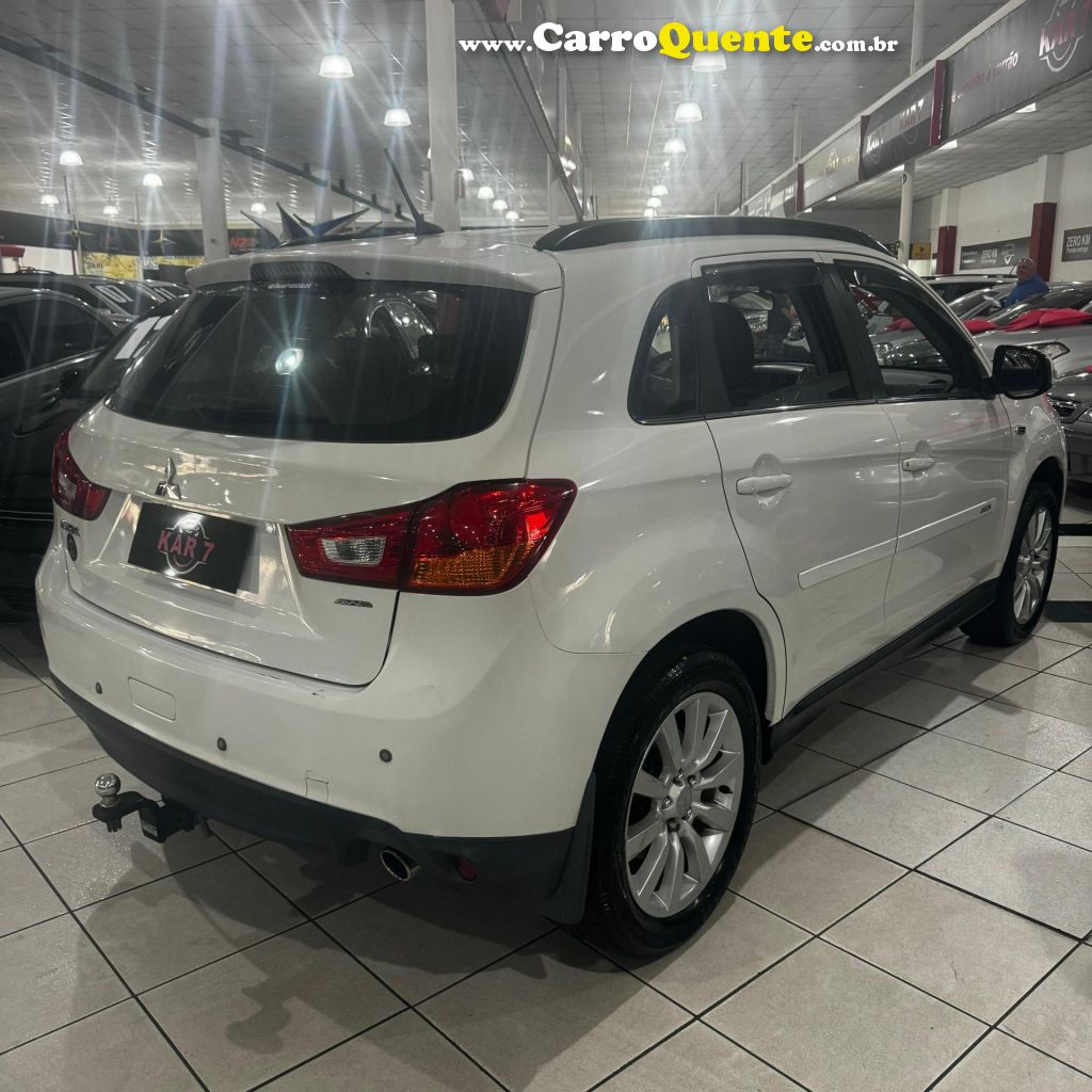 MITSUBISHI   ASX 2.0 16V 4X4 160CV AUT.   BRANCO 2014 2.0 GASOLINA - Loja