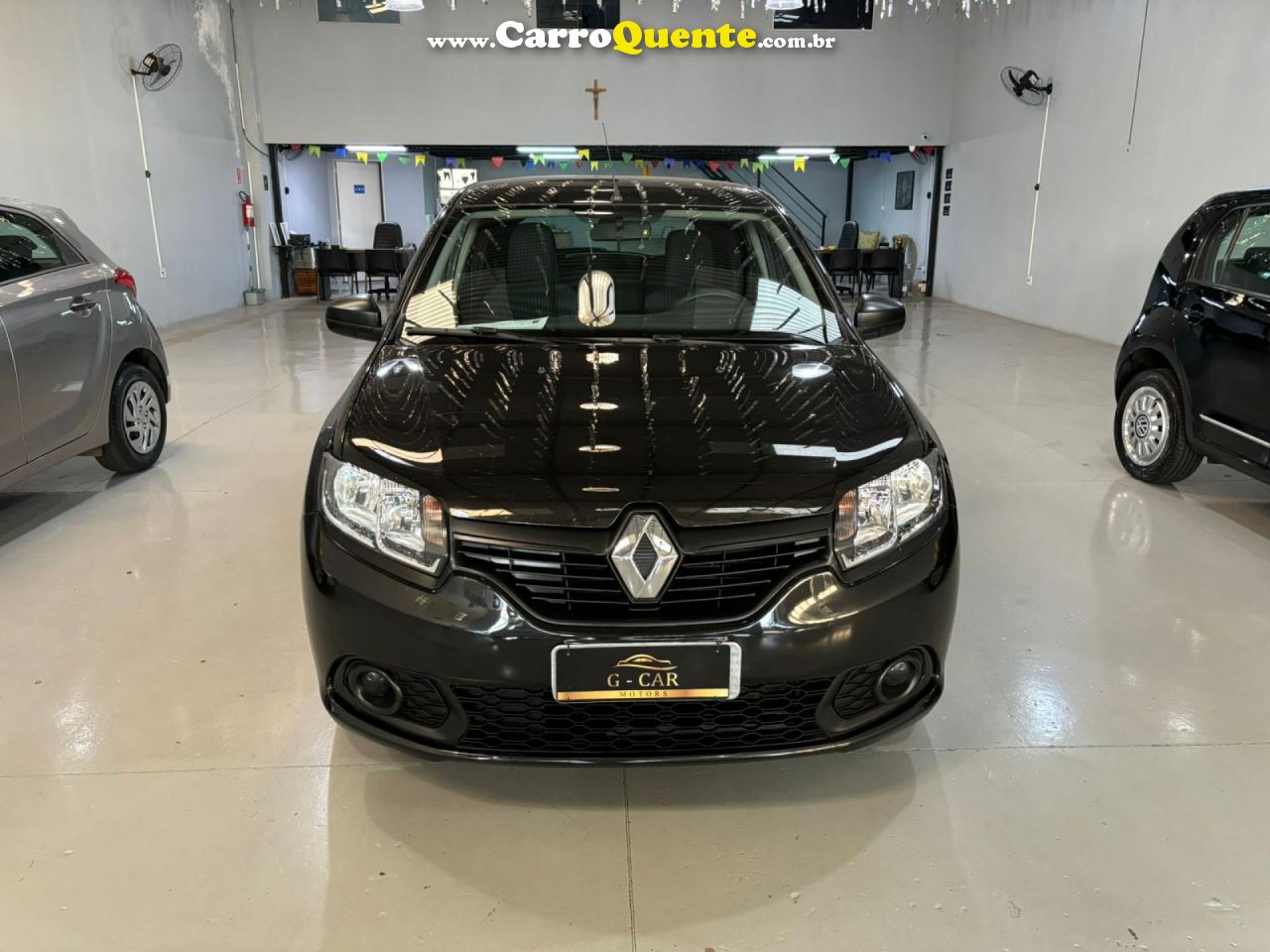 RENAULT   SANDERO AUTHENTIQUE FLEX 1.0 12V 5P   PRETO 2018 1.0 FLEX - Loja