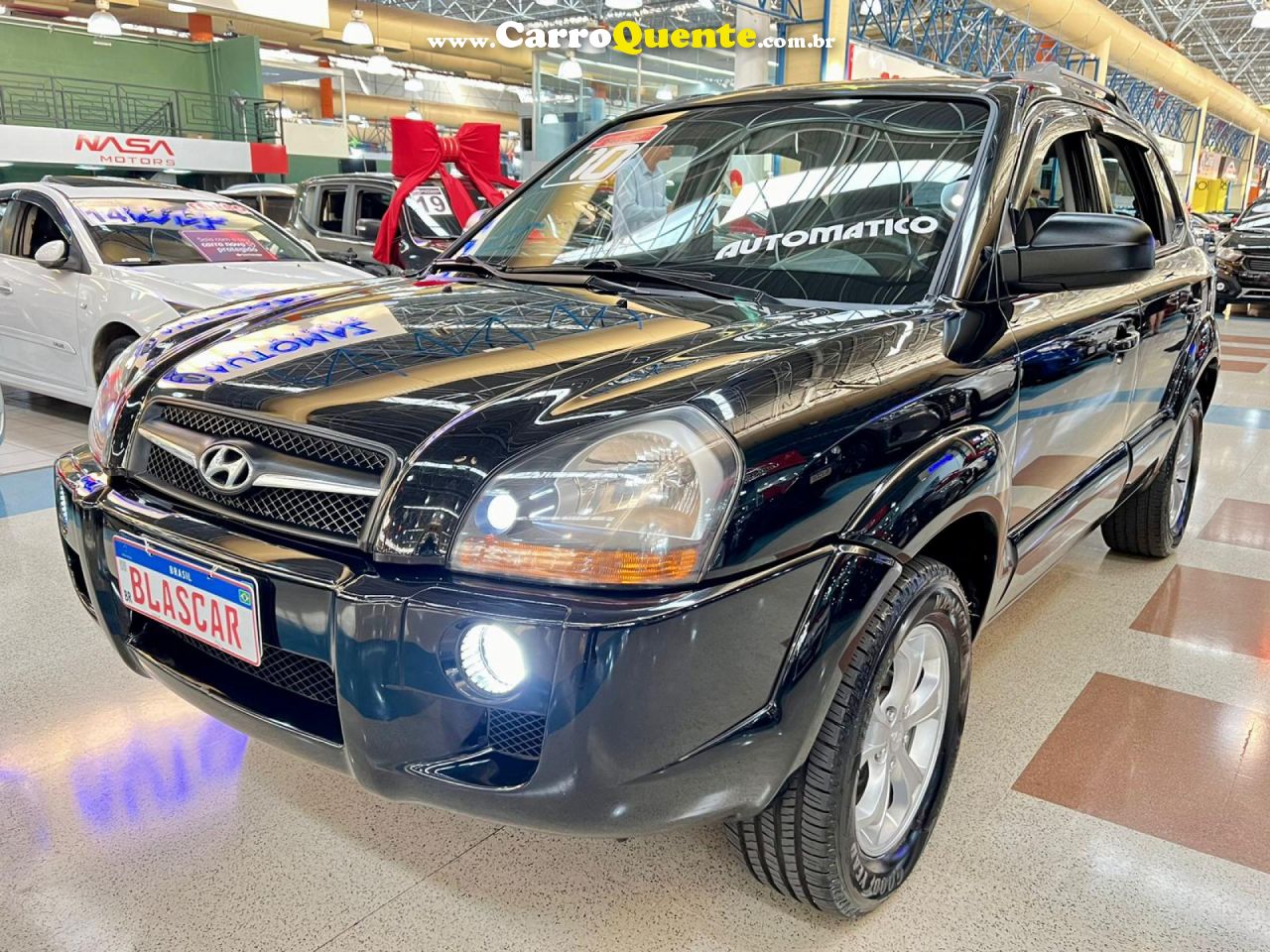 HYUNDAI   TUCSON 2.0 16V AUT.   PRETO 2010 2.0 GASOLINA - Loja