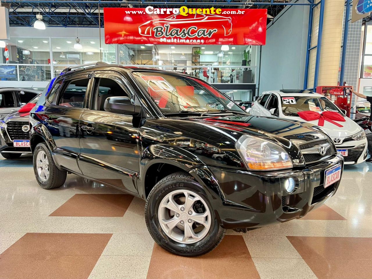 HYUNDAI   TUCSON 2.0 16V AUT.   PRETO 2010 2.0 GASOLINA - Loja