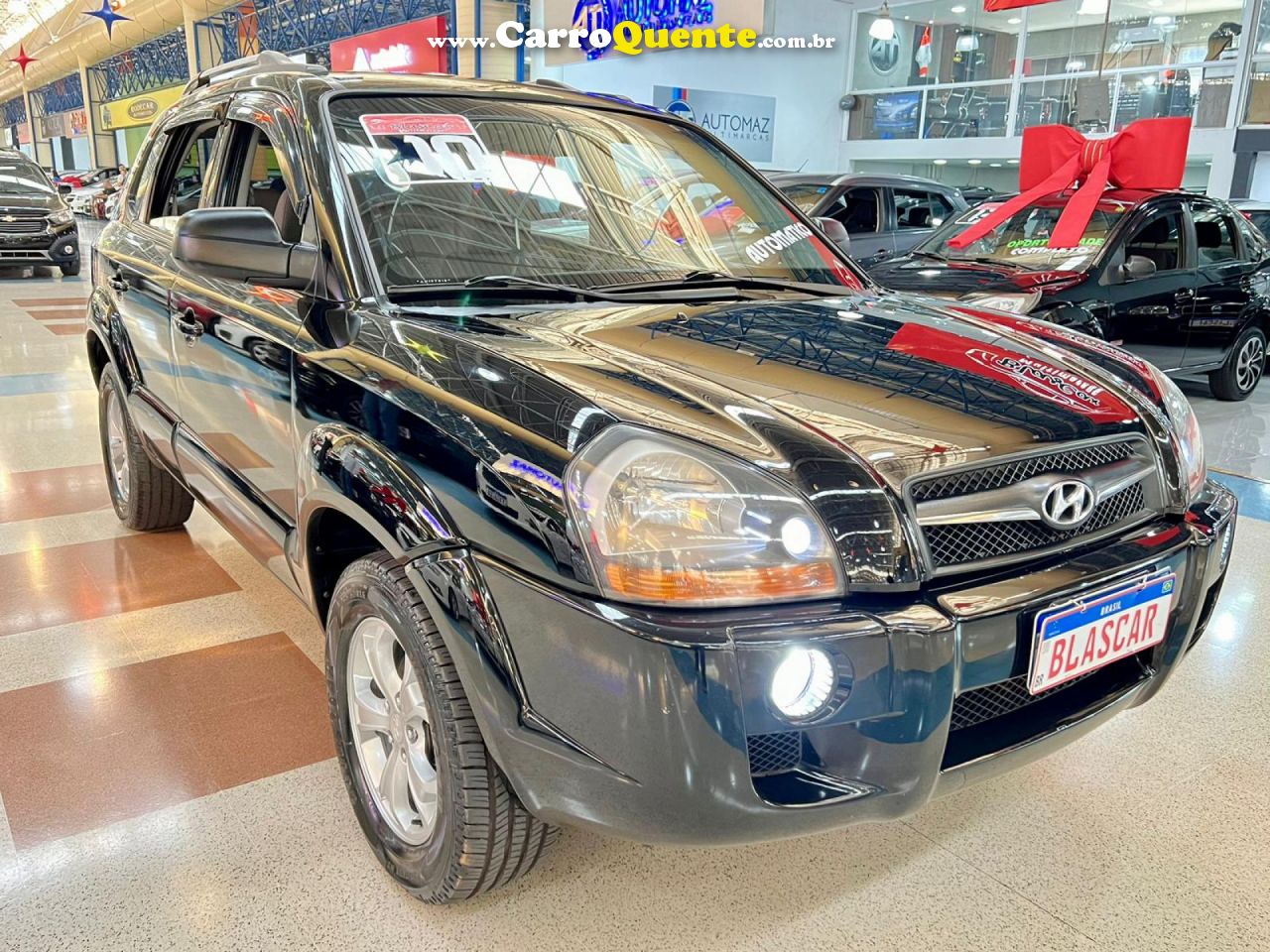 HYUNDAI   TUCSON 2.0 16V AUT.   PRETO 2010 2.0 GASOLINA - Loja