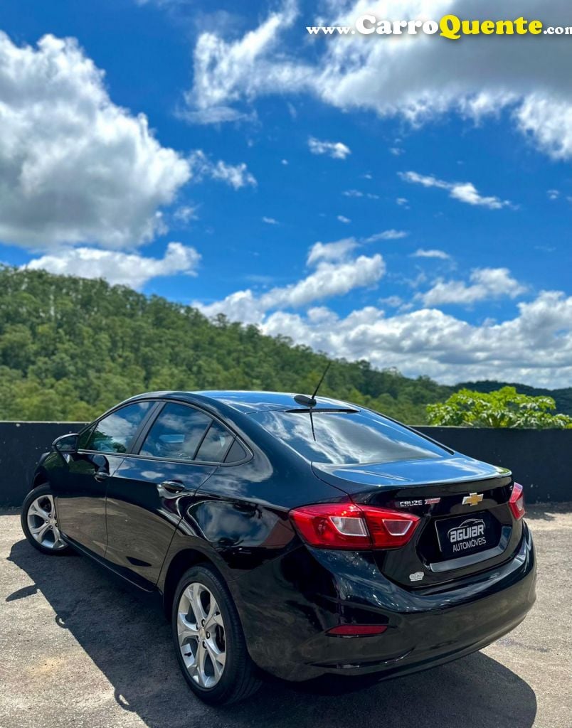 CHEVROLET   CRUZE LT 1.4 16V TURBO FLEX 4P AUT.   PRETO 2021 1.4 GASOLINA E ÁLCOOL - Loja