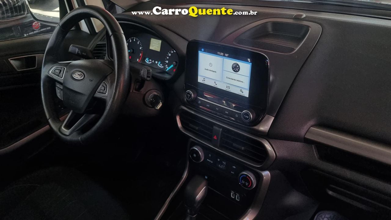 FORD   ECOSPORT SE 1.5 12V FLEX 5P AUT.   BRANCO 2019 1.5 FLEX - Loja