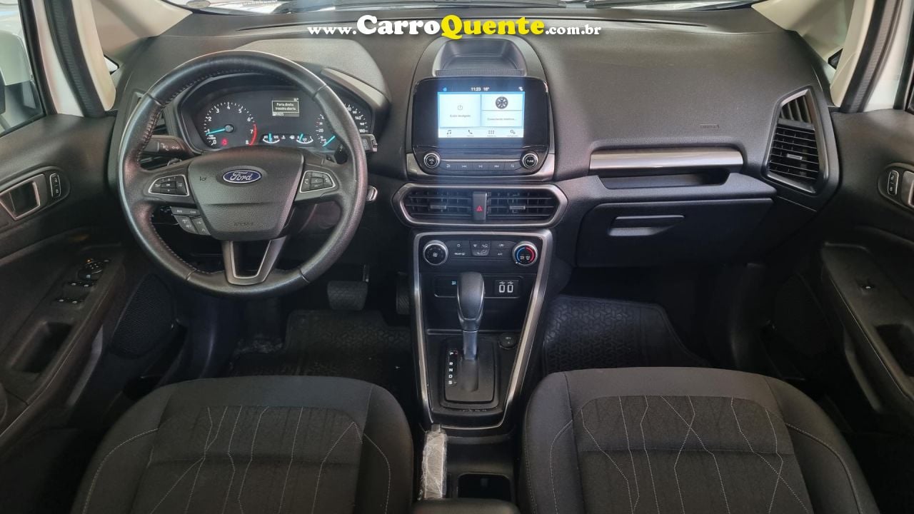 FORD   ECOSPORT SE 1.5 12V FLEX 5P AUT.   BRANCO 2019 1.5 FLEX - Loja