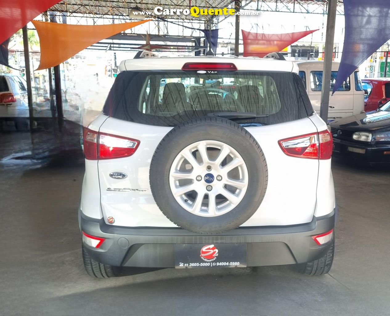 FORD   ECOSPORT SE 1.5 12V FLEX 5P AUT.   BRANCO 2019 1.5 FLEX - Loja