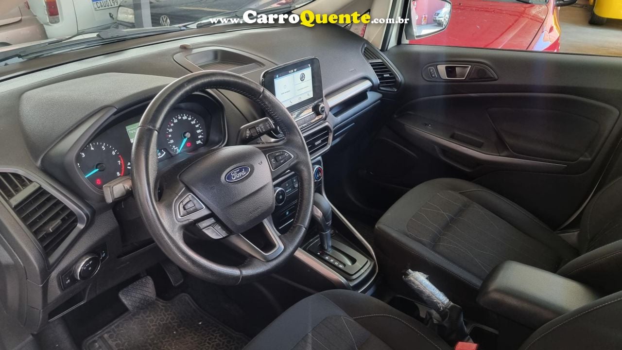 FORD   ECOSPORT SE 1.5 12V FLEX 5P AUT.   BRANCO 2019 1.5 FLEX - Loja