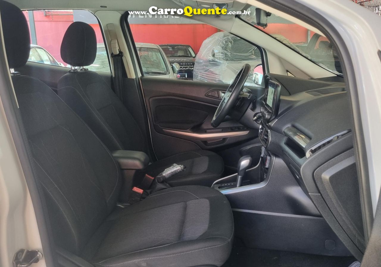 FORD   ECOSPORT SE 1.5 12V FLEX 5P AUT.   BRANCO 2019 1.5 FLEX - Loja