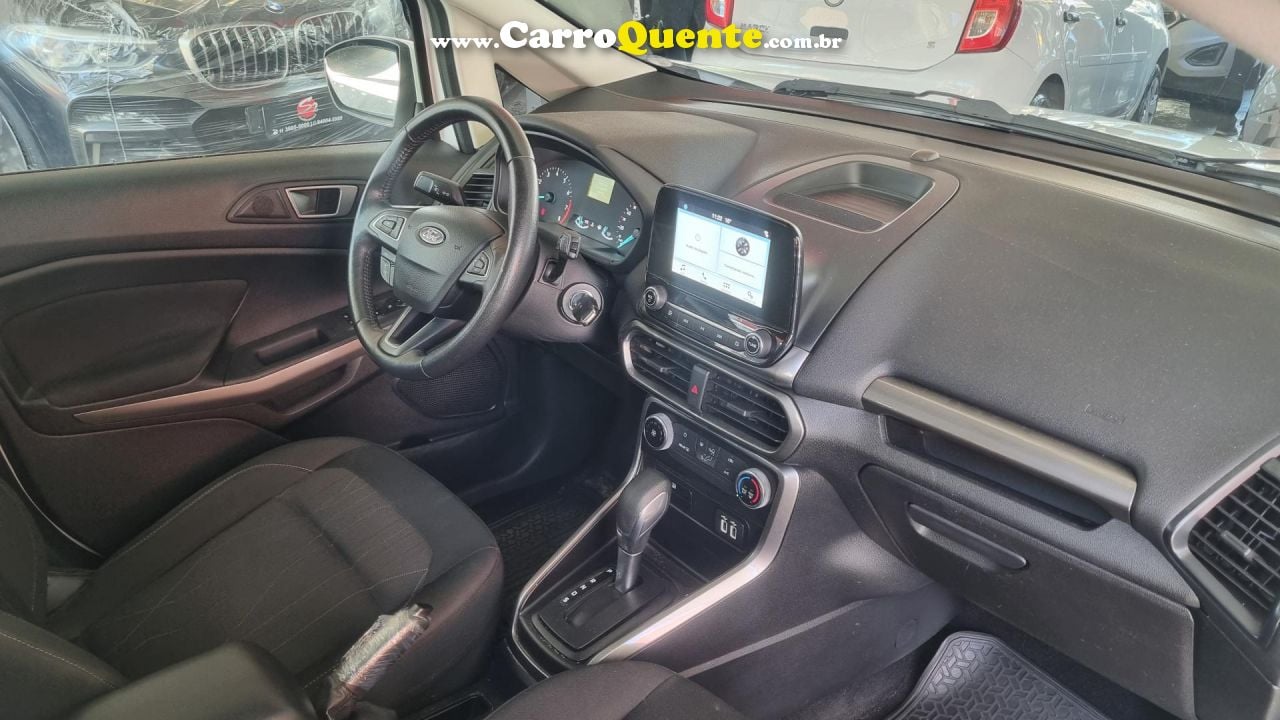 FORD   ECOSPORT SE 1.5 12V FLEX 5P AUT.   BRANCO 2019 1.5 FLEX - Loja