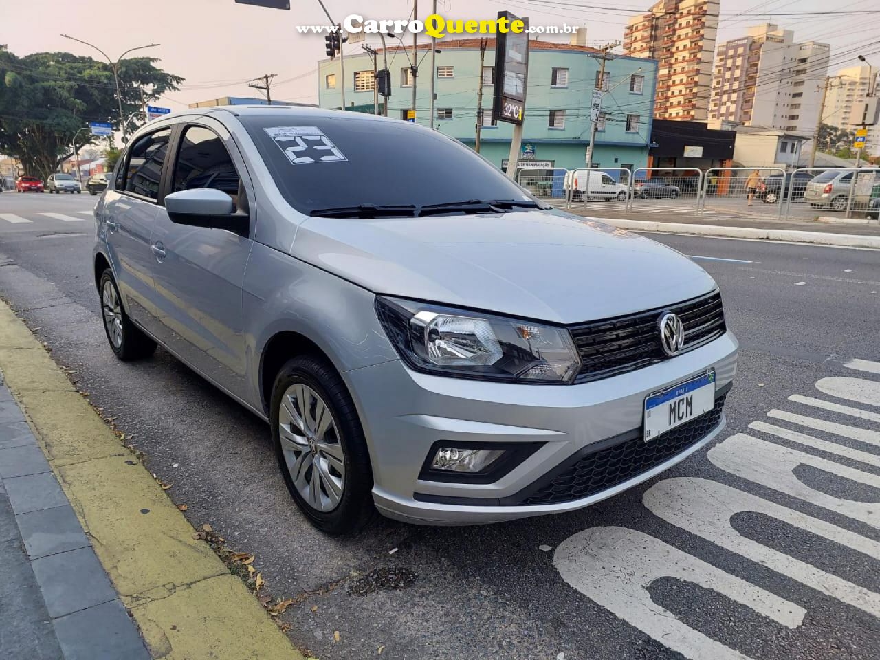 VOLKSWAGEN   GOL 1.0 FLEX 12V 5P   PRATA 2023 1.0 FLEX - Loja