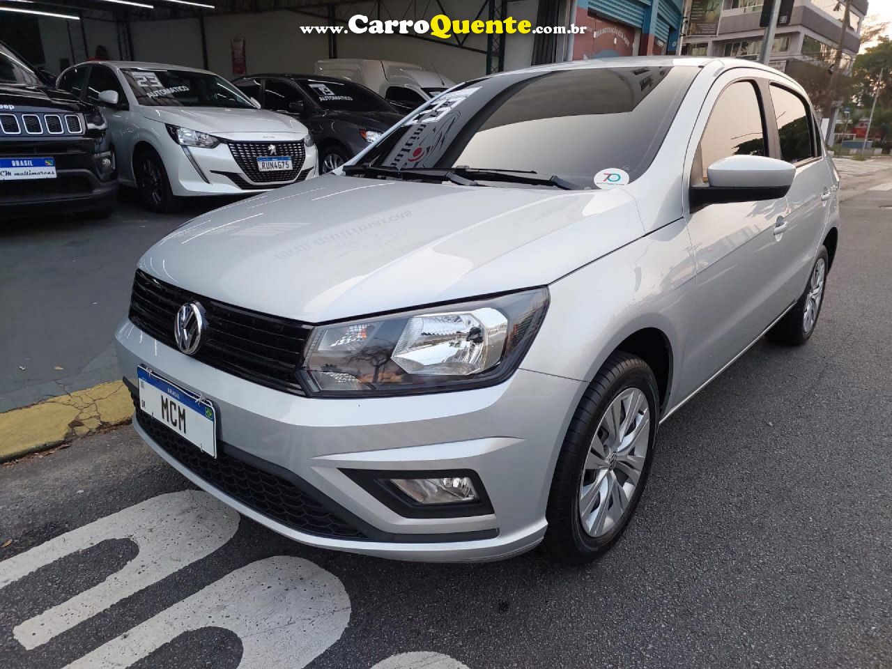 VOLKSWAGEN   GOL 1.0 FLEX 12V 5P   PRATA 2023 1.0 FLEX - Loja