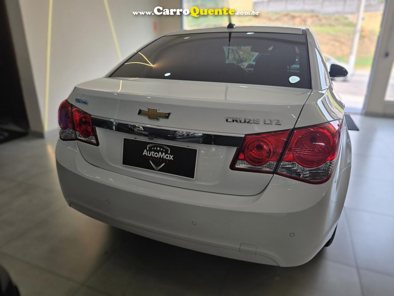 CHEVROLET   CRUZE LTZ 1.8 16V FLEXPOWER 4P AUT.   BRANCO 2015 1.8 FLEX - Loja