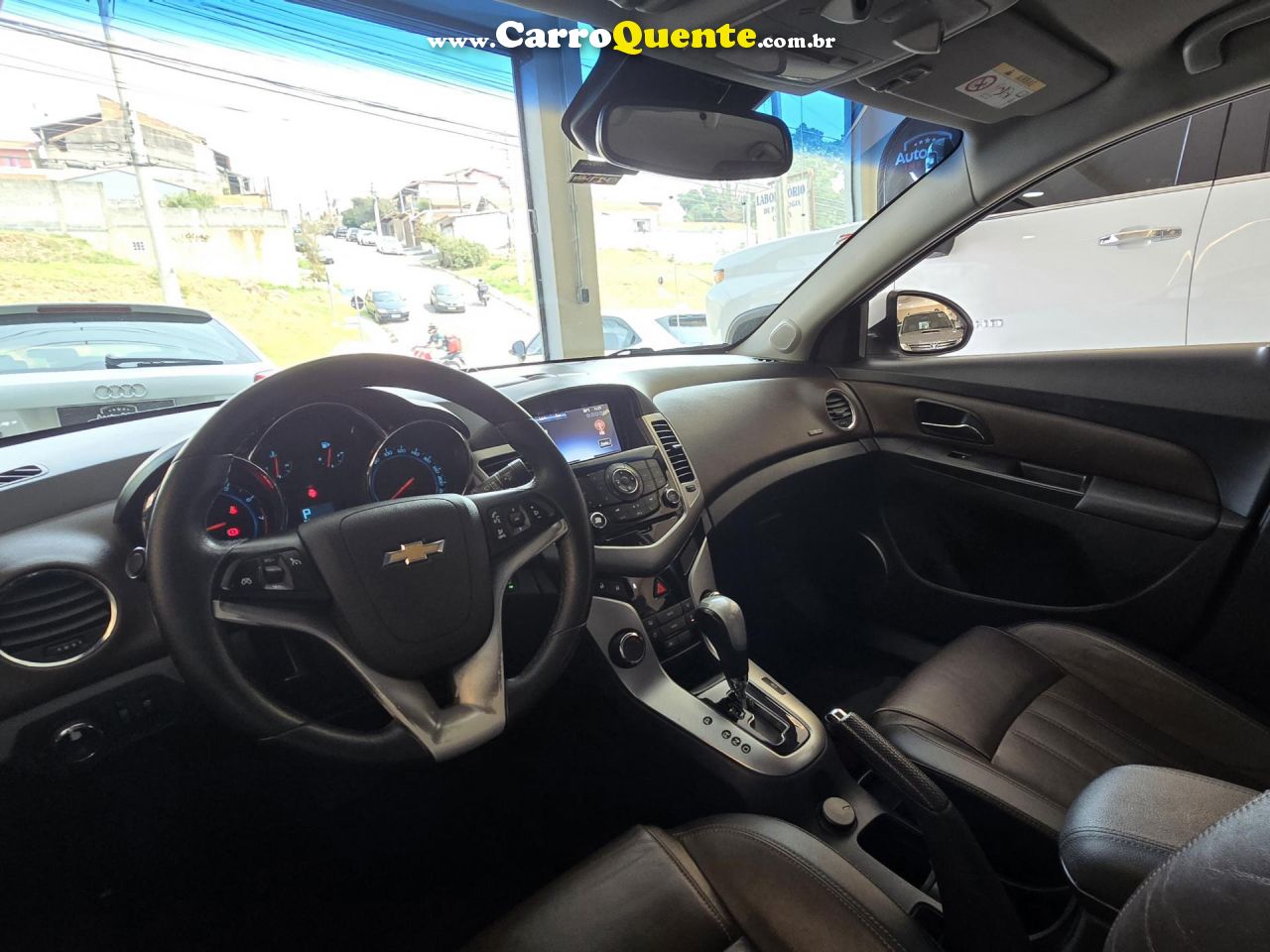 CHEVROLET   CRUZE LTZ 1.8 16V FLEXPOWER 4P AUT.   BRANCO 2015 1.8 FLEX - Loja