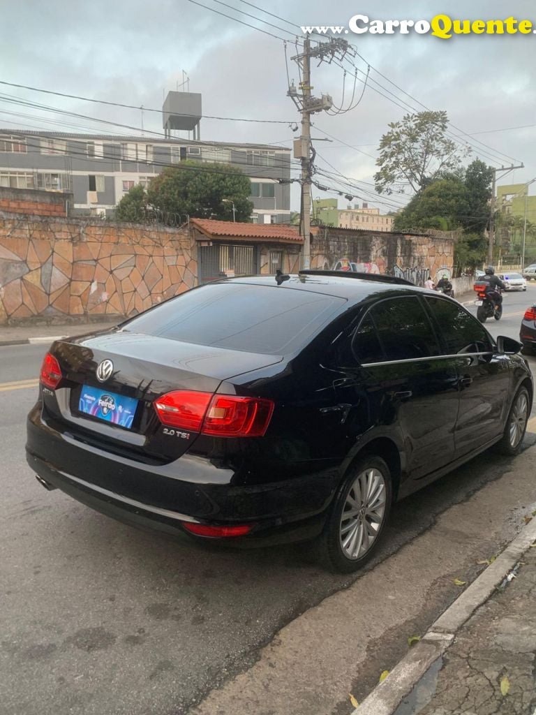 VOLKSWAGEN   JETTA HIGHLINE 2.0 TSI 16V 4P TIPTRONIC   PRETO 2013 2.0 GASOLINA - Loja