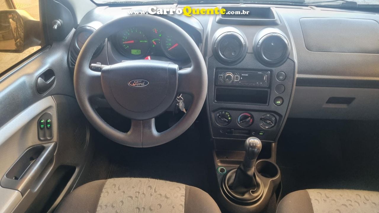 FORD   FIESTA 1.0 8V FLEXCLASS 1.0 8V FLEX 5P   PRETO 2009 1.0 FLEX - Loja