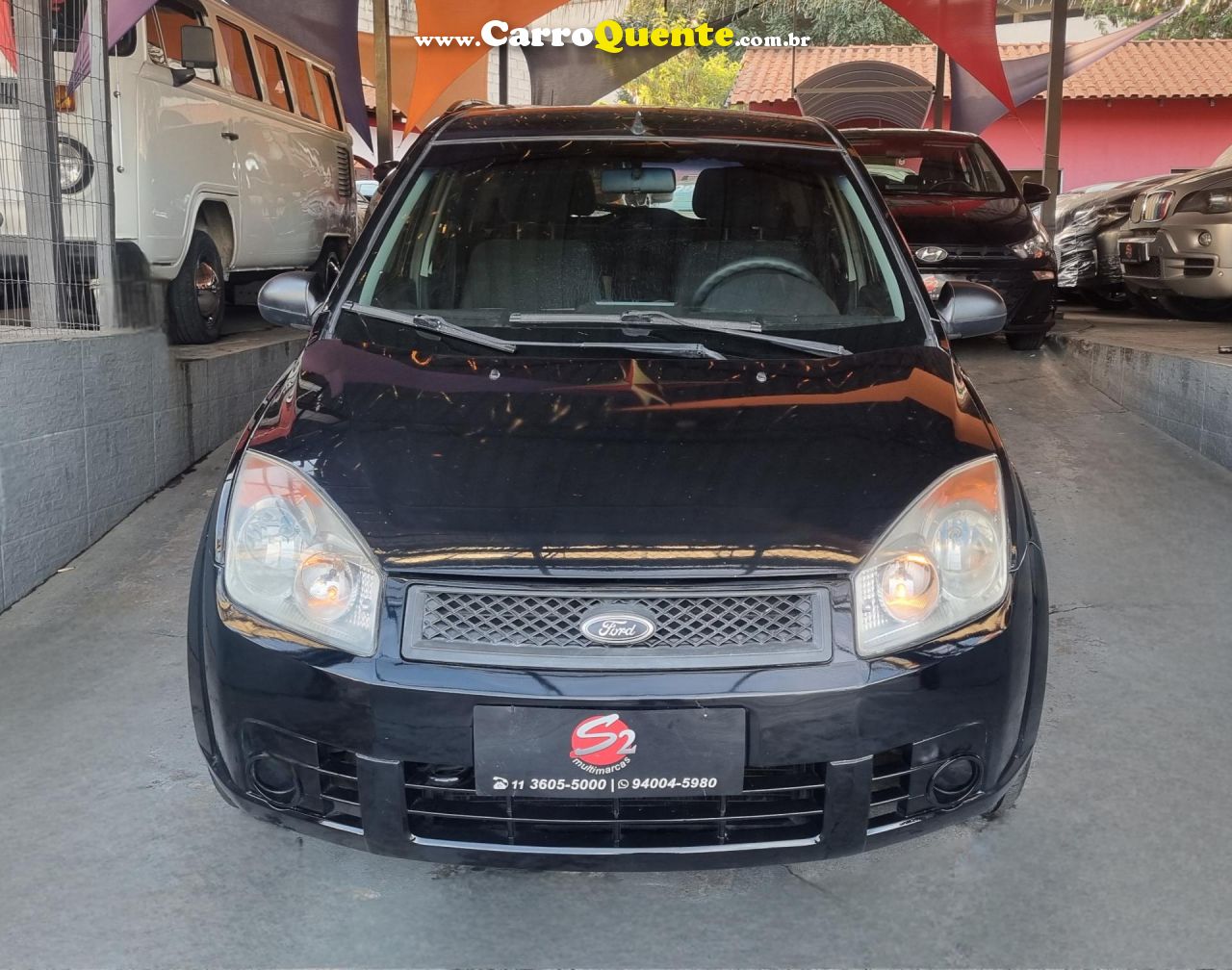 FORD   FIESTA 1.0 8V FLEXCLASS 1.0 8V FLEX 5P   PRETO 2009 1.0 FLEX - Loja