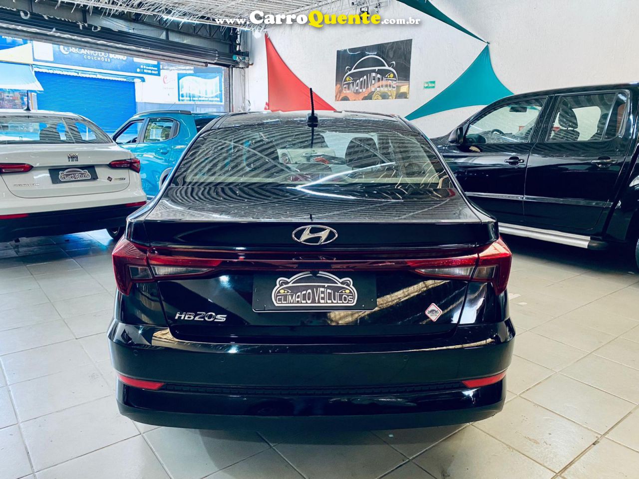 HYUNDAI   HB20S LIMITED 1.0  FLEX 12V MEC.   PRETO 2023 1.0 FLEX - Loja