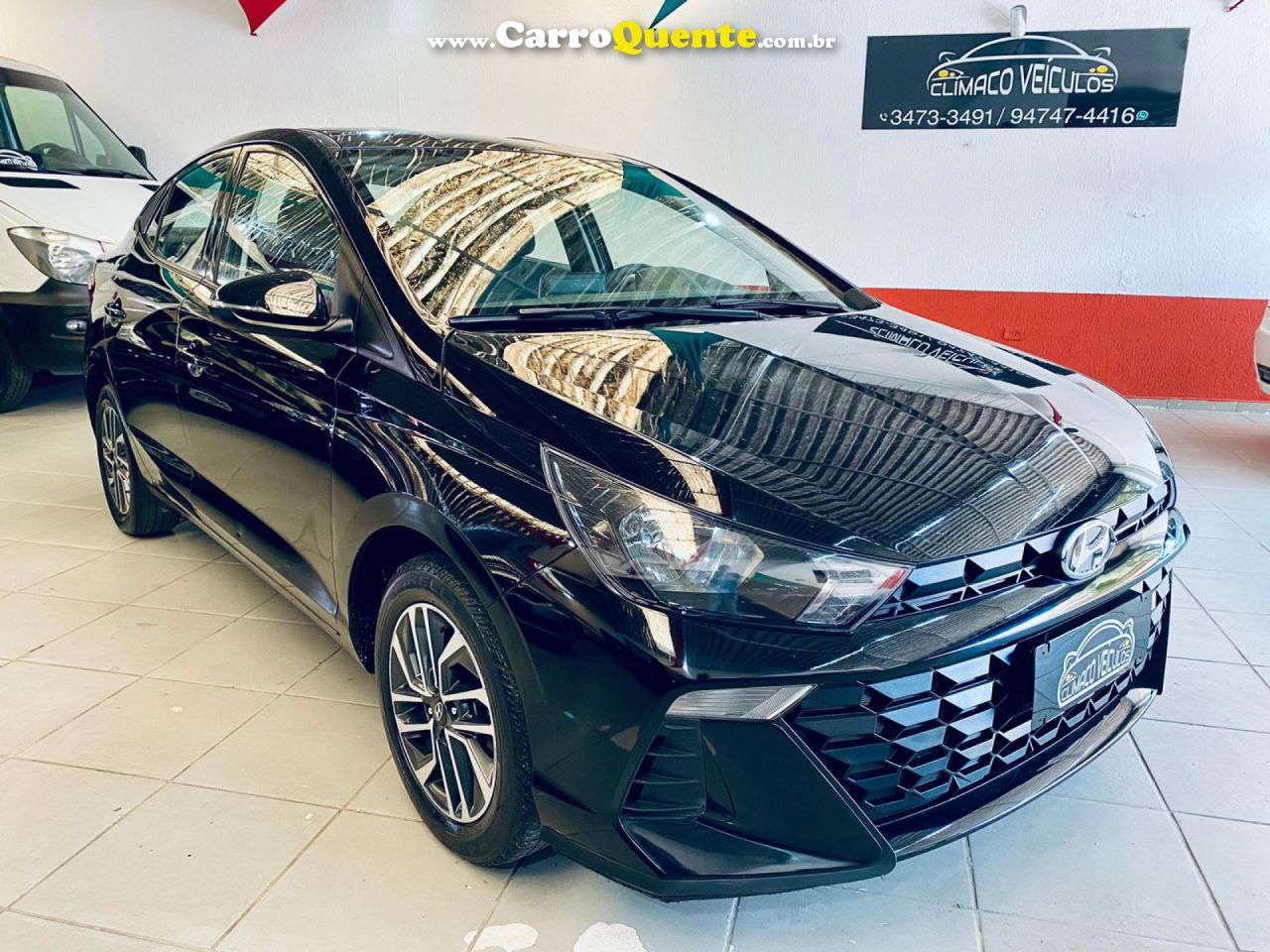 HYUNDAI   HB20S LIMITED 1.0  FLEX 12V MEC.   PRETO 2023 1.0 FLEX - Loja