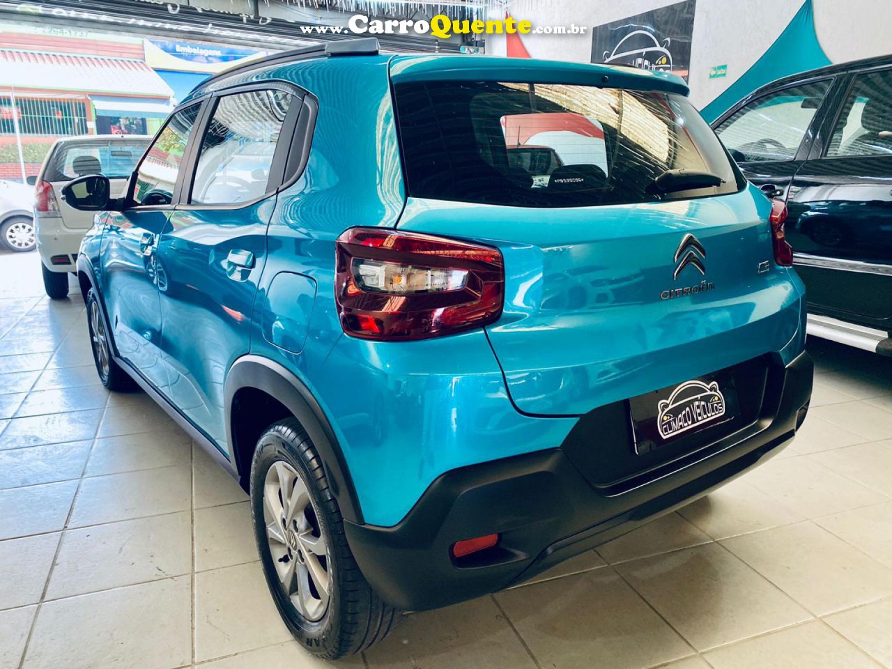 CITROËN   C3 FEEL 1.0 FLEX 6V 5P MEC.   AZUL 2023 1.0 FLEX - Loja