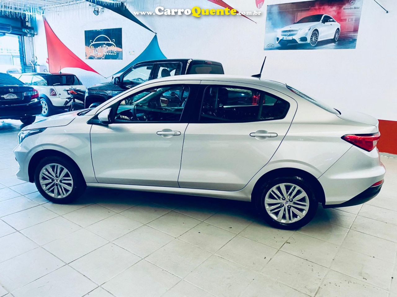 FIAT   CRONOS DRIVE 1.0 6V FLEX   PRATA 2023 1.0 FLEX - Loja