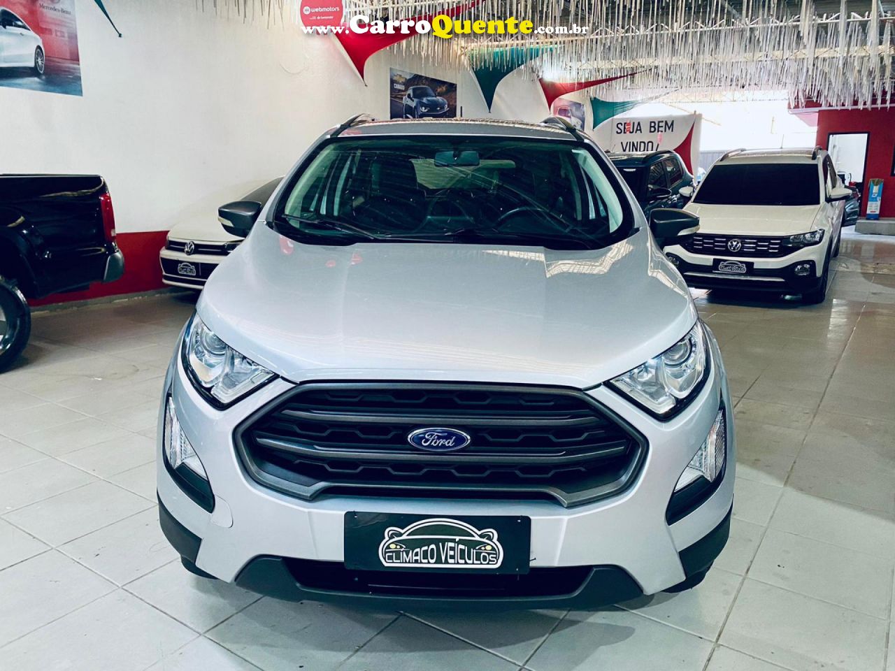 FORD   ECOSPORT FREESTYLE 1.5 12V FLEX 5P AUT.   PRATA 2019 1.5 FLEX - Loja