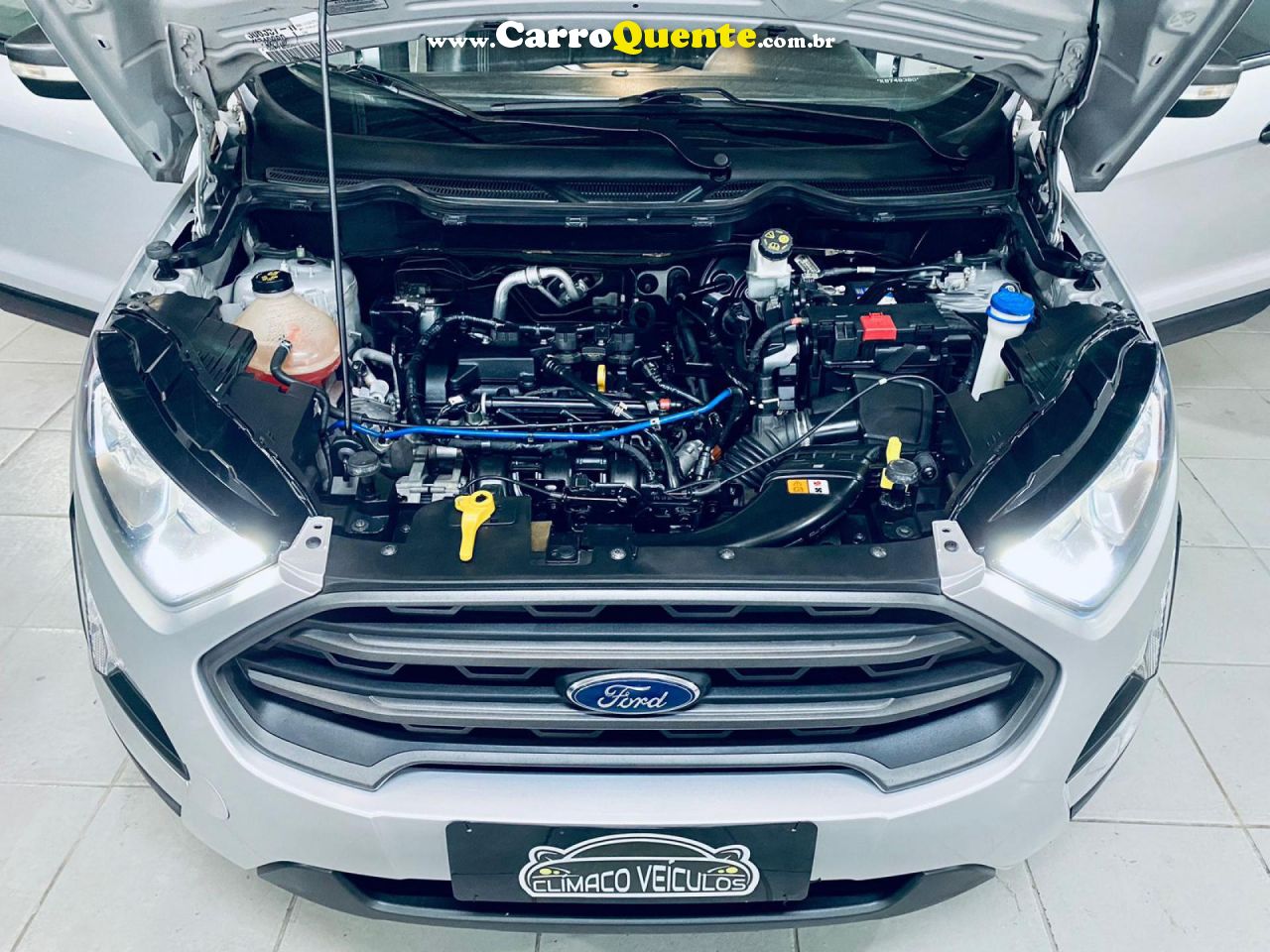 FORD   ECOSPORT FREESTYLE 1.5 12V FLEX 5P AUT.   PRATA 2019 1.5 FLEX - Loja