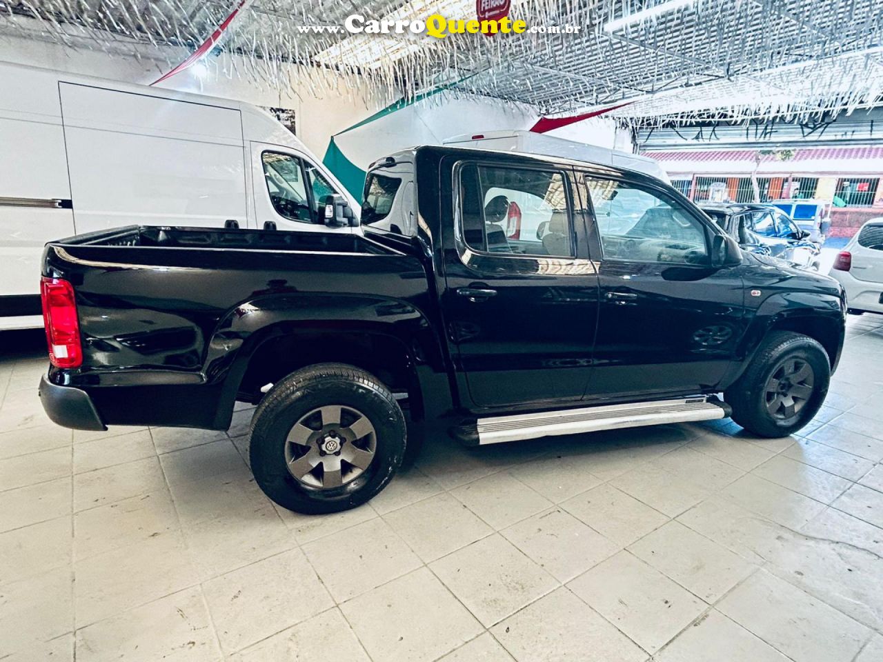 VOLKSWAGEN   AMAROK CD2.0 16VS CD2.0 16V TDI 4X4 DIE   PRETO 2011 2.0 DIESEL - Loja