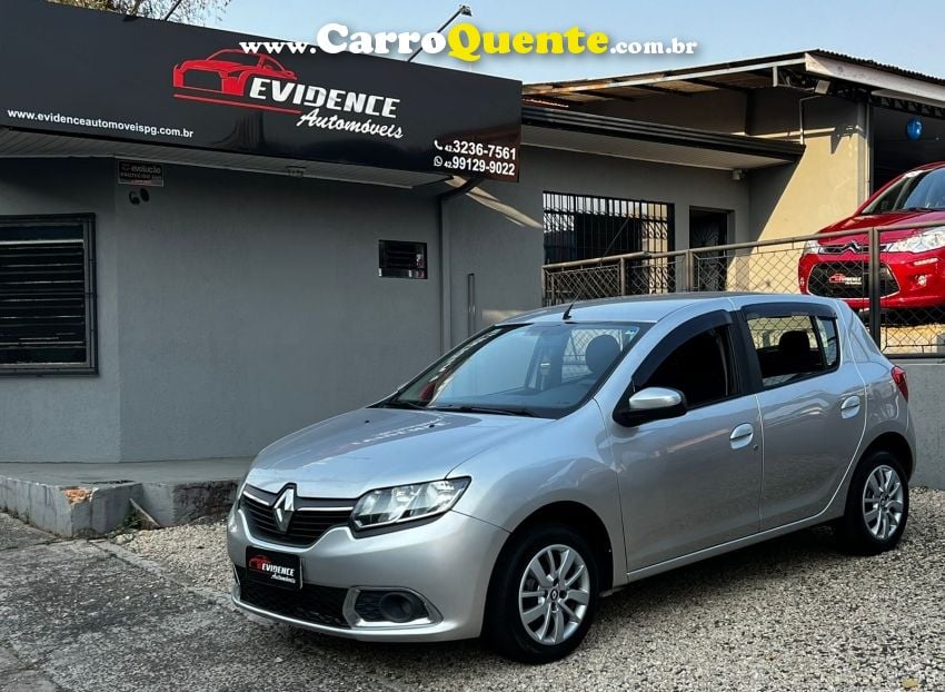 Renault SANDERO 1.6 EXPRESSION 8V FLEX 4P MANUAL - Loja