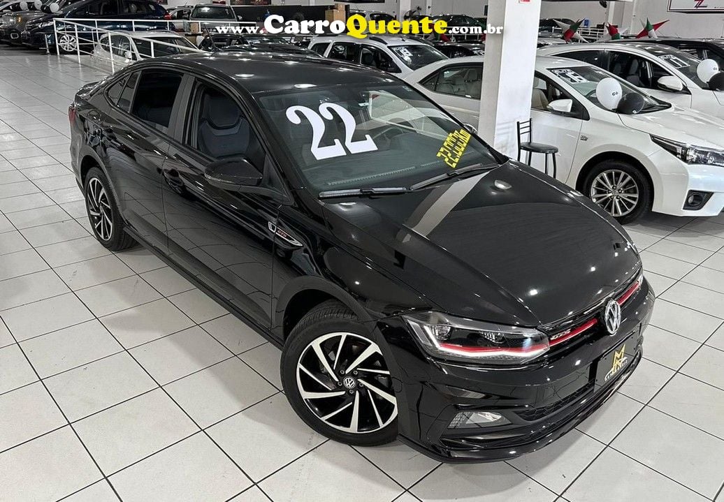 Virtus GTS 1.4 TSI Flex 2022 - Garantia de Fabrica - Loja