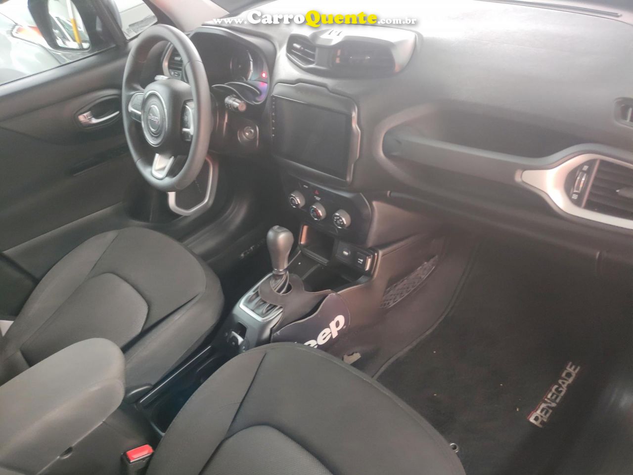 JEEP   RENEGADE1.8 4X2 FLEX 16V AUT.   PRATA 2020 1.8 FLEX - Loja