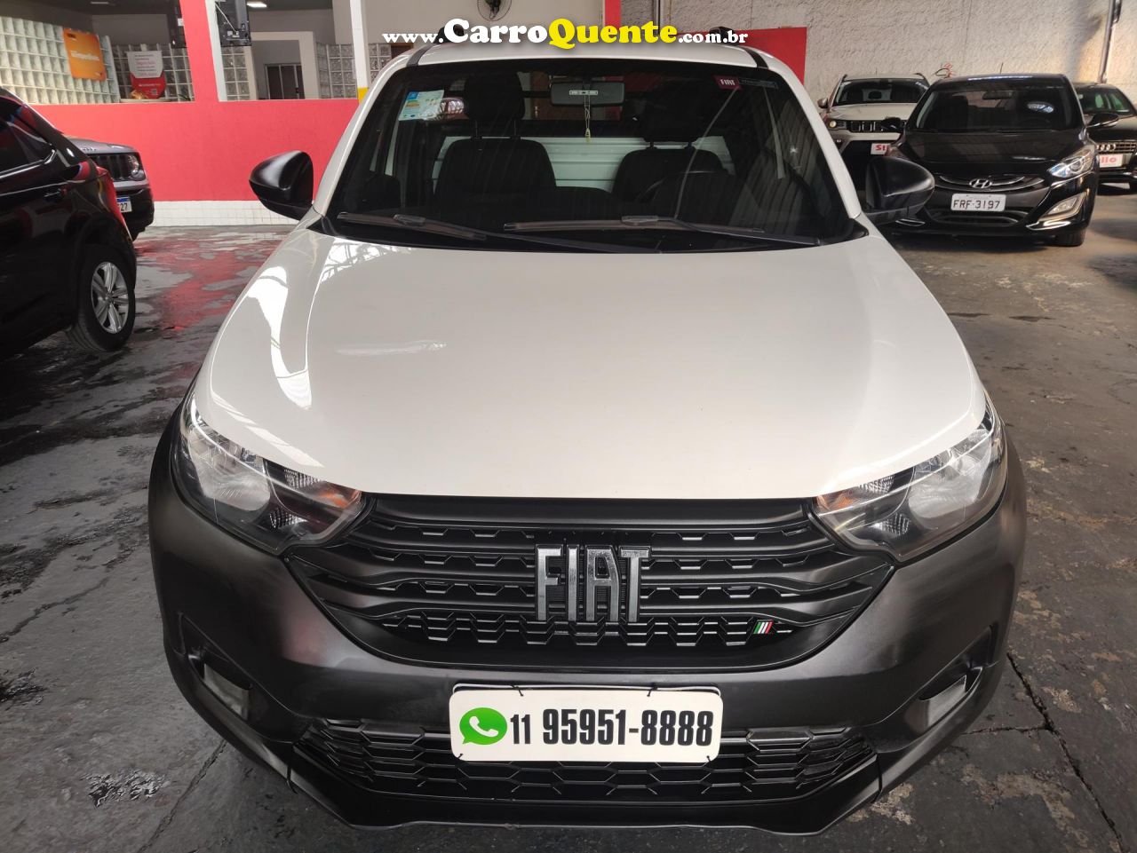 FIAT   STRADA ENDURANCE 1.4 FLEX 8V CS PLUS   BRANCO 2022 1.4 FLEX - Loja