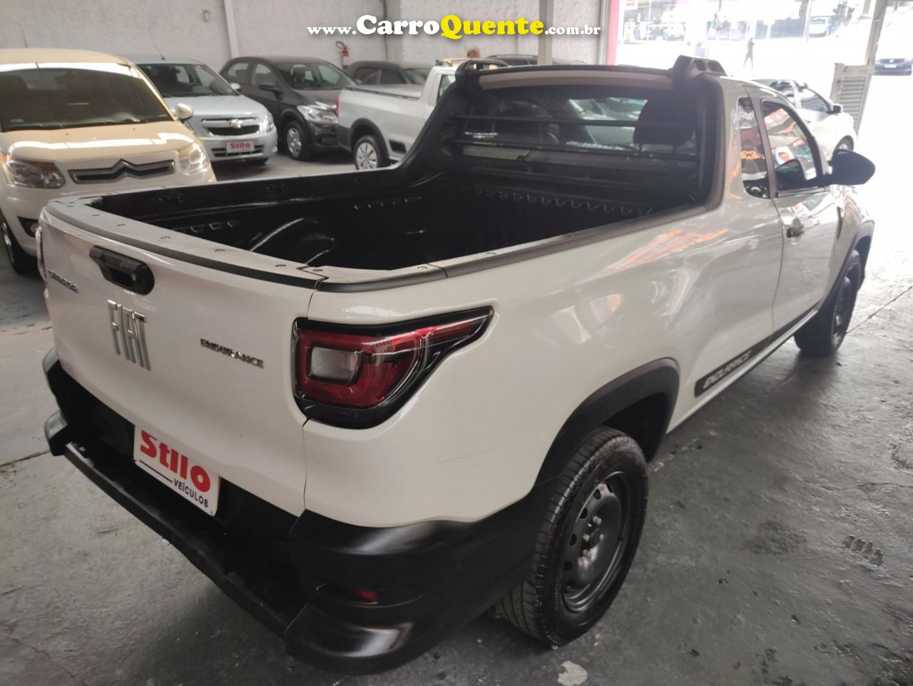 FIAT   STRADA ENDURANCE 1.4 FLEX 8V CS PLUS   BRANCO 2022 1.4 FLEX - Loja